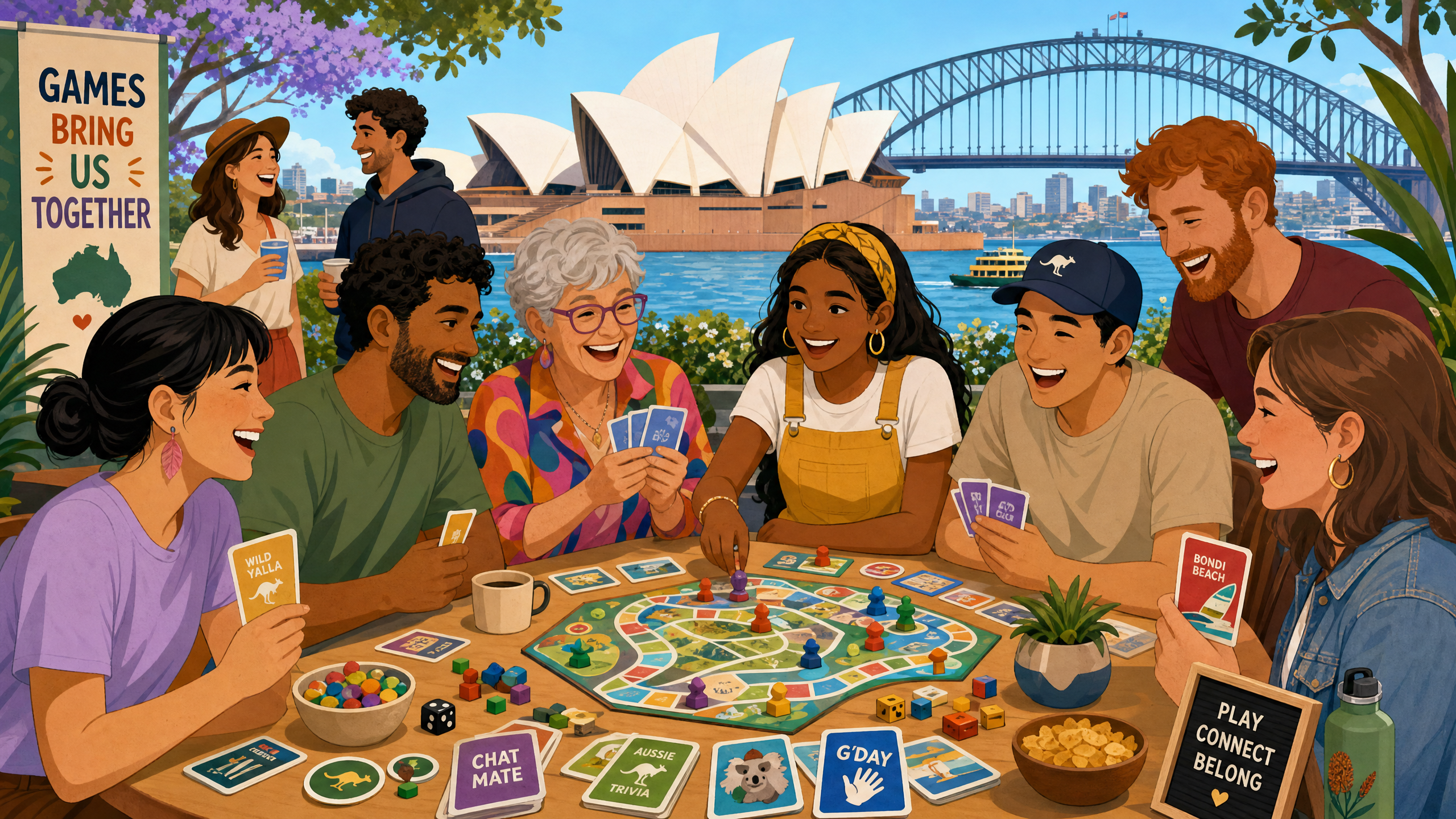 Loot District community playing social games